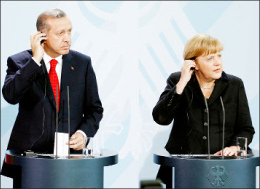 اتـحاد اردوغان و مرکل