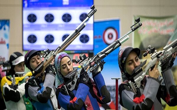 تیم ملی تفنگ زنان ایران طلایی شد