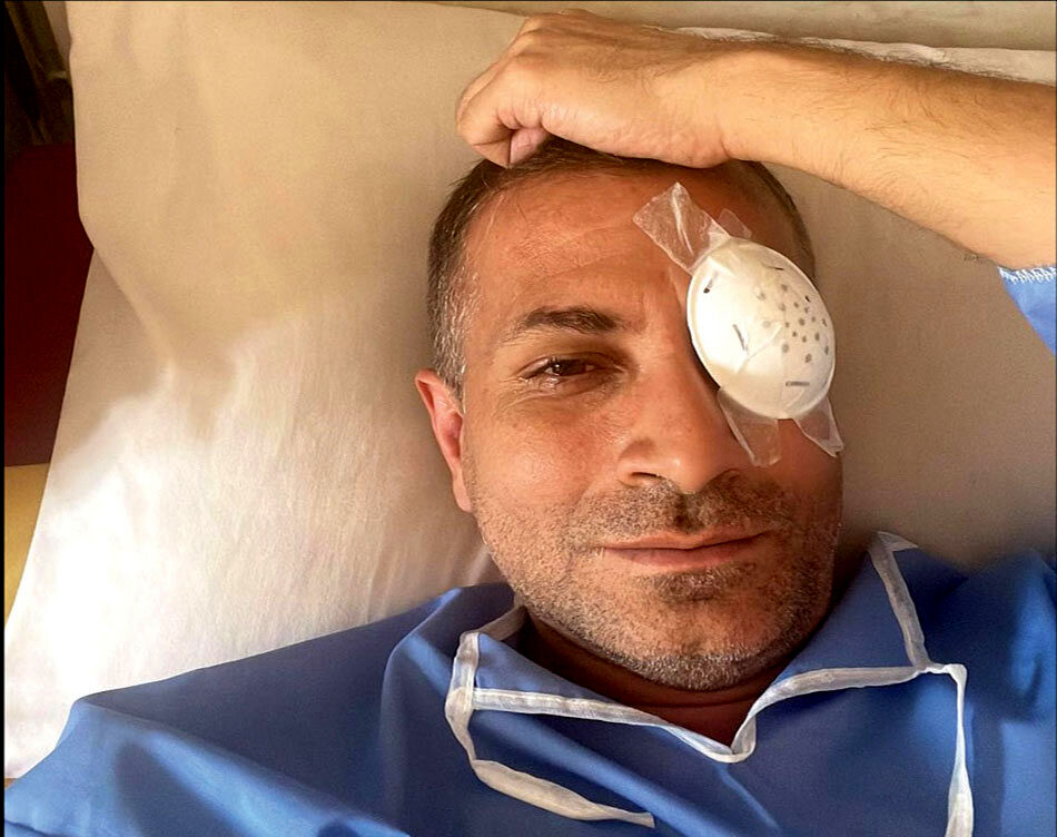 اطاله دادرسی پرونده یک آسیب‌دیده چشمی اعتراضات