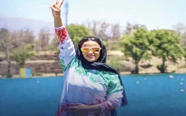 بانوی قایقران کرمانشاهی، 

نایب‌قهرمان آسیا شد