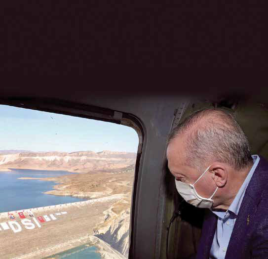 نمایش افتخارآفرینی اردوغان؛ بی‌آبی ایران و عراق!
