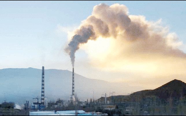 خاموشی دود‌کش‌های مجتمع مس سرچشمه 