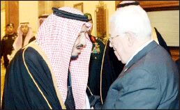 حمایت پادشاه سعودی از دولت فلسطین