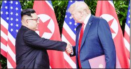 پیام آشتی‌جویانه اون به ترامپ