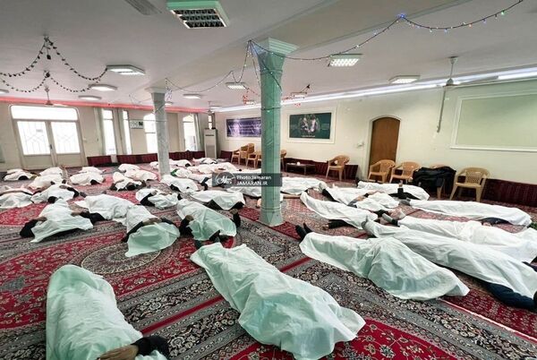 مدل جدید کفن‌پوشی  در بروجرد