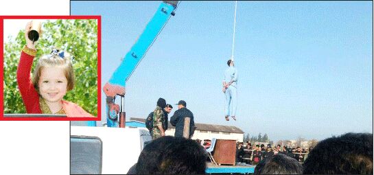 اعدام در ملأعام قاتل عروسک روستا