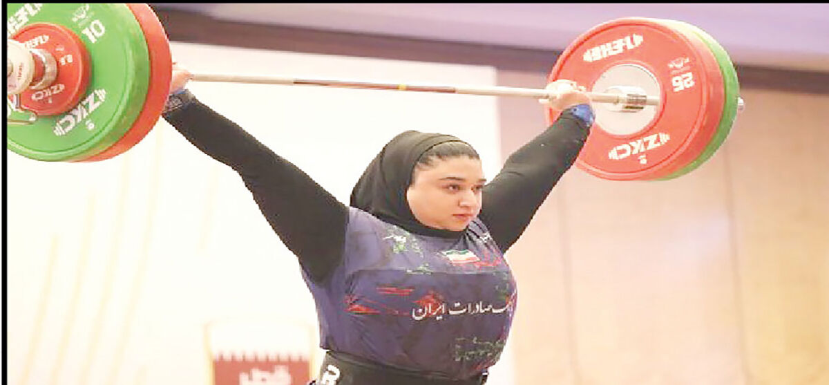 روی دور مدال 