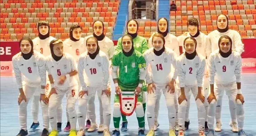 تیم ملی فوتسال زنان ایران 

قهرمان جام کافا شد