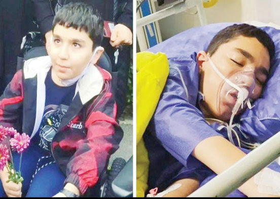 سفیر بیماران SMA در اثر نرسیدن دارو در ICU بستری شد