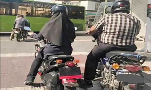 راهکار جدید برای مقابله با زنان موتورسوار
