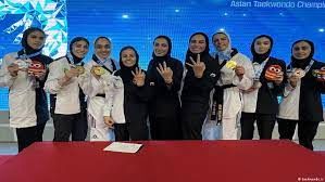 با کسب ۳ طلا، ۲ نقره و یک برنز؛/تیم ملی تکواندو زنان ایران قهرمان آسیا شد