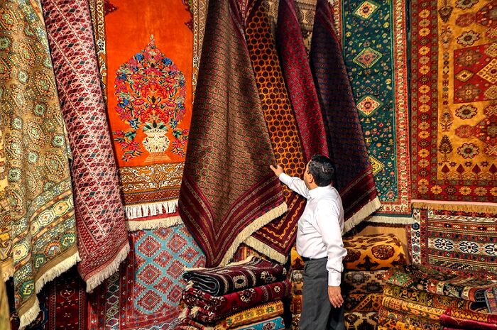 
 روند نزولی صادرات فرش ایران  نگران‌کننده است
