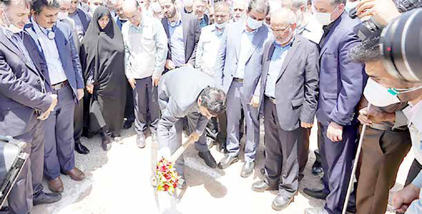 کلنگ اَبَر پروژۀ نورد گرم شمارۀ 2 فولاد مبارکه به زمین زده شد