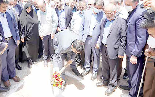 کلنگ اَبَر پروژۀ نورد گرم شمارۀ 2 فولاد مبارکه به زمین زده شد