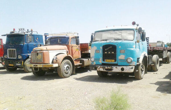 هیچ کامیون اسقاطی از ناوگان خارج نمی‌شود