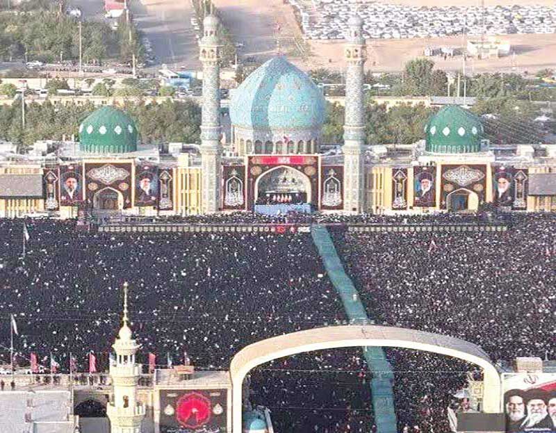 قم؛ ایستگاه میانی وداع با رهبر شهید