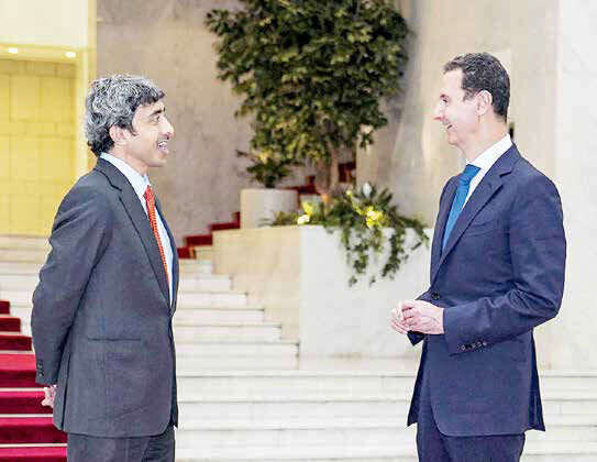 
اتحادیه عرب، آهنربای جذب اسد 
