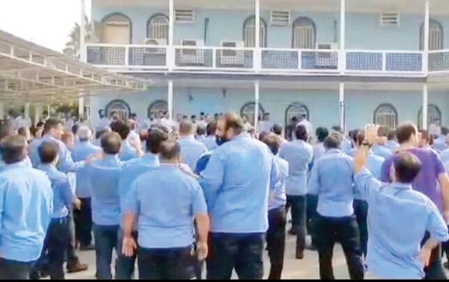 انتقاد کارگران گروه ملی فولاد به حقوق معوق و دستکاری بیمه