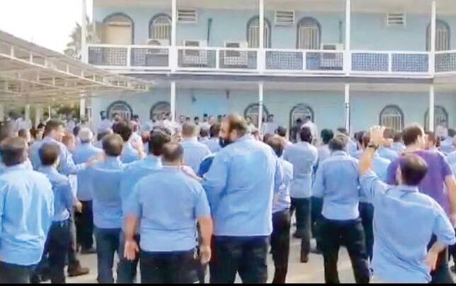 انتقاد کارگران گروه ملی فولاد به حقوق معوق و دستکاری بیمه