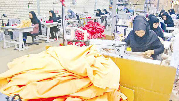 دو سوم ظرفیت اشتغال در بخش پوشاک خالی است