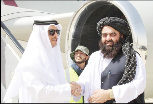 نخست‌وزیر قطر به مقر رهبر طالبان در قندهار رفت