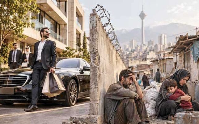 در جامعه از عدالت اجتماعی و اقتصادی خبری نیست