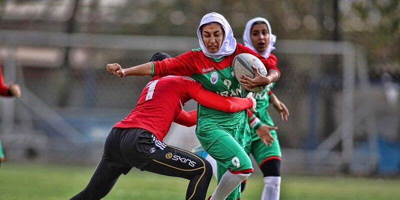 اولین سکوی دختران راگبی‌