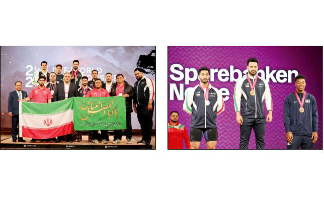 جوانان وزنه‌برداری بار سکوی اول جهان را به دوش کشیدند؛
قهرمانی پولادین