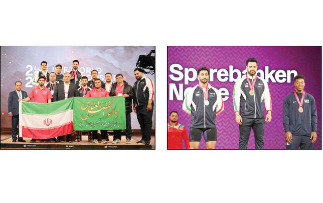 جوانان وزنه‌برداری بار سکوی اول جهان را به دوش کشیدند؛
قهرمانی پولادین