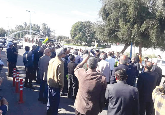 تجمع بازنشستگان کارگری در چند شهر

