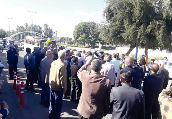 تجمع بازنشستگان کارگری در چند شهر

