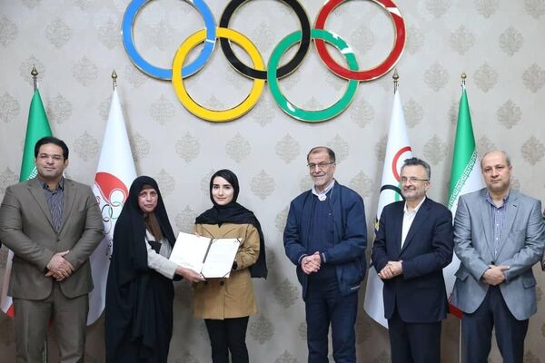 تقدیر از تنها المپین ایران