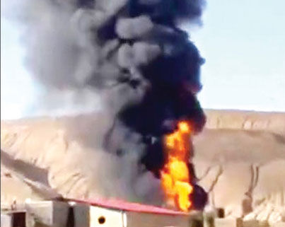 سه انفجار شدید در کارخانه روغن گرمسار