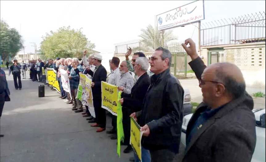 تجمع بازنشستگان کارگری 

در شوش و کرمانشاه
