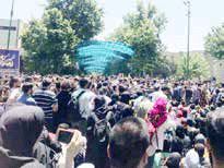روایت معاون فرهنگی دانشگاه تهران از تجمع دیروز دانشجویان