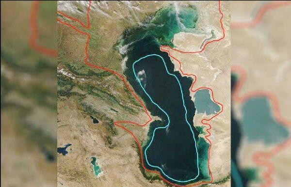 
دریای خزر در حال کوچک شدن است