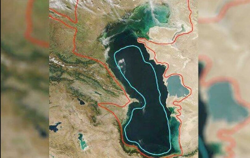 
دریای خزر در حال کوچک شدن است