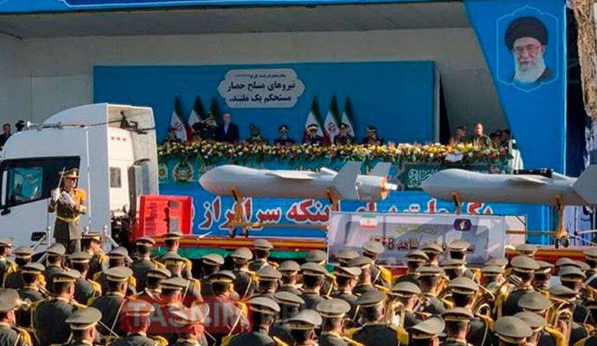 ۲۳  موشک بالستیک در  رژه تهران