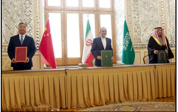
اعلام آمادگی پکن برای تداوم حمایت از توسعه رابطه تهران-ریاض