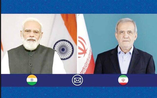 
اراده ایران بر تقویت روابط همه‌جانبه با هند است