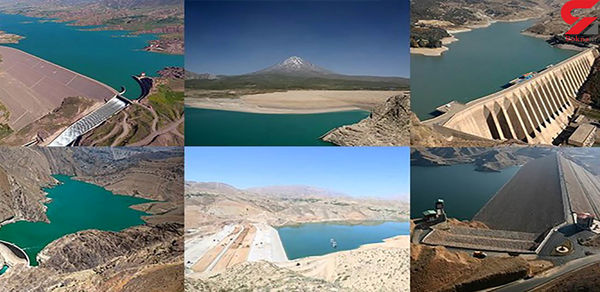 وضعیت وخیم ذخایر آبی 7 سد تهران