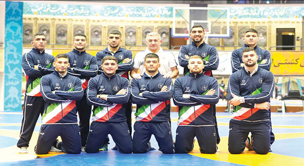 قهرمانی قاطع کشتی آزاد جوانان