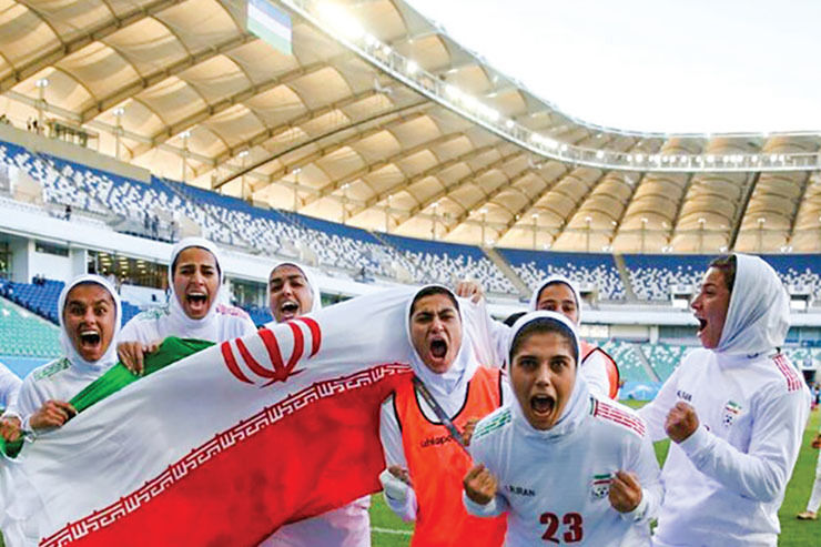 اولین پخش زنده فوتبال بانوان