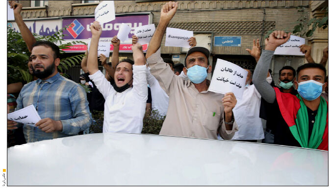 
شیرینی در مشهد، اشک در تهران