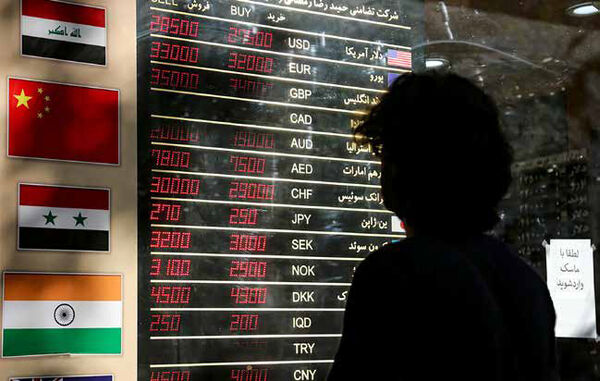 ورق در  بازار  ارز  برگشت