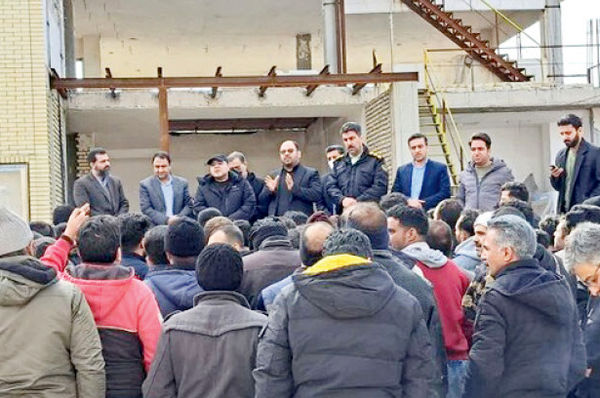 
برگزاری تجمع صنفی در کارخانه فولاد آریا