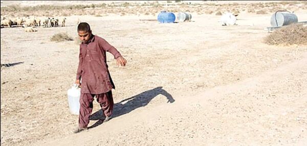بحران شدید کم‌آبی در شهرستان دشتیاری 