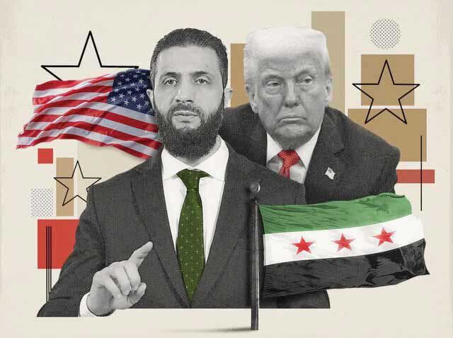 گام عملی ترامپ برای تثبیت جولانی در دمشق