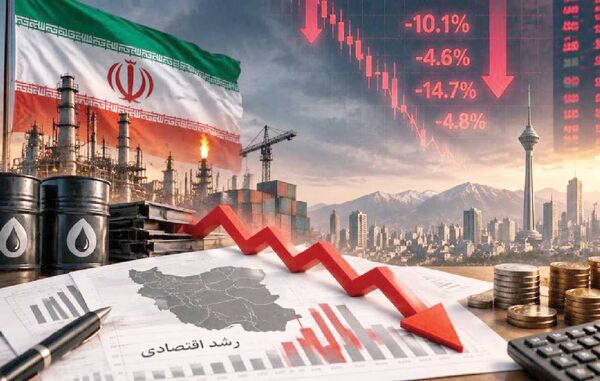 
با هفت ماه رشد منفی اقتصاد ایران به کدام سو می‌رود؟