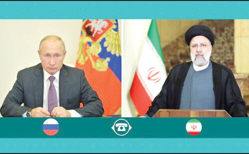 تاکید رئیسی و پوتین بر حل مسائل قفقاز و پرهیز از دخالت بیگانگان